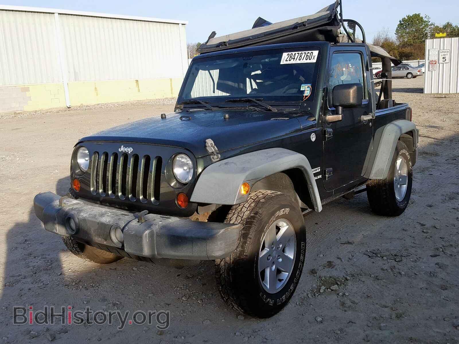 2011 JEEP WRANGLER - VIN: 1J4GA2D14BL532308 - Фото 2