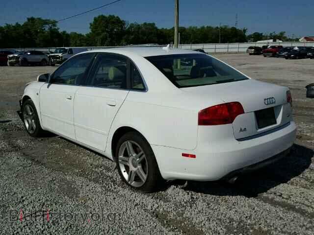 2007 AUDI A4 - VIN: WAUHF78E97A246529 - Фото 3