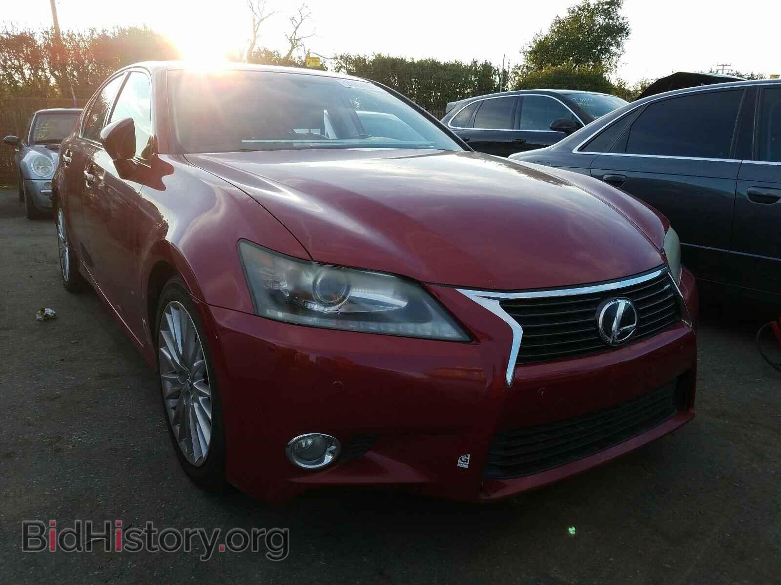 Фотография JTHBE1BL2D5012763 - LEXUS GS350 2013