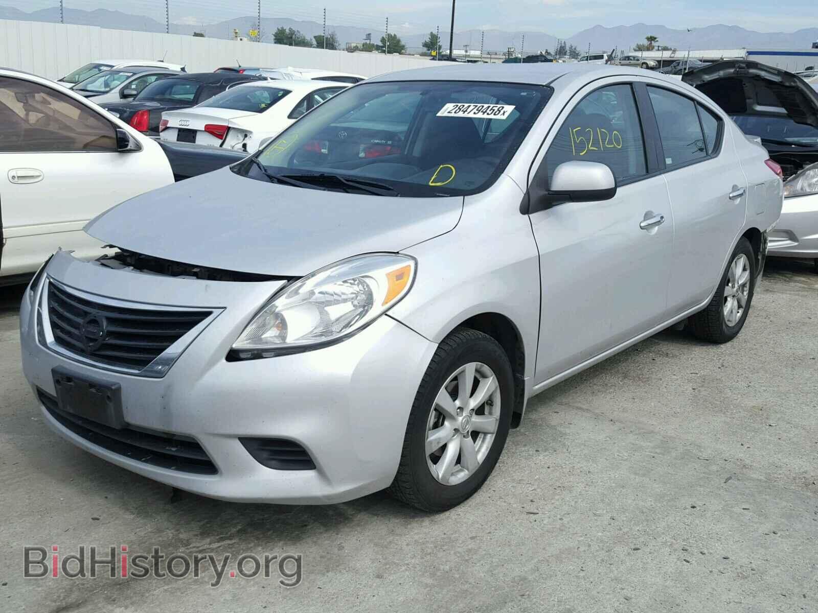 2014 NISSAN VERSA - VIN: 3N1CN7AP1EL841115 - Фото 2