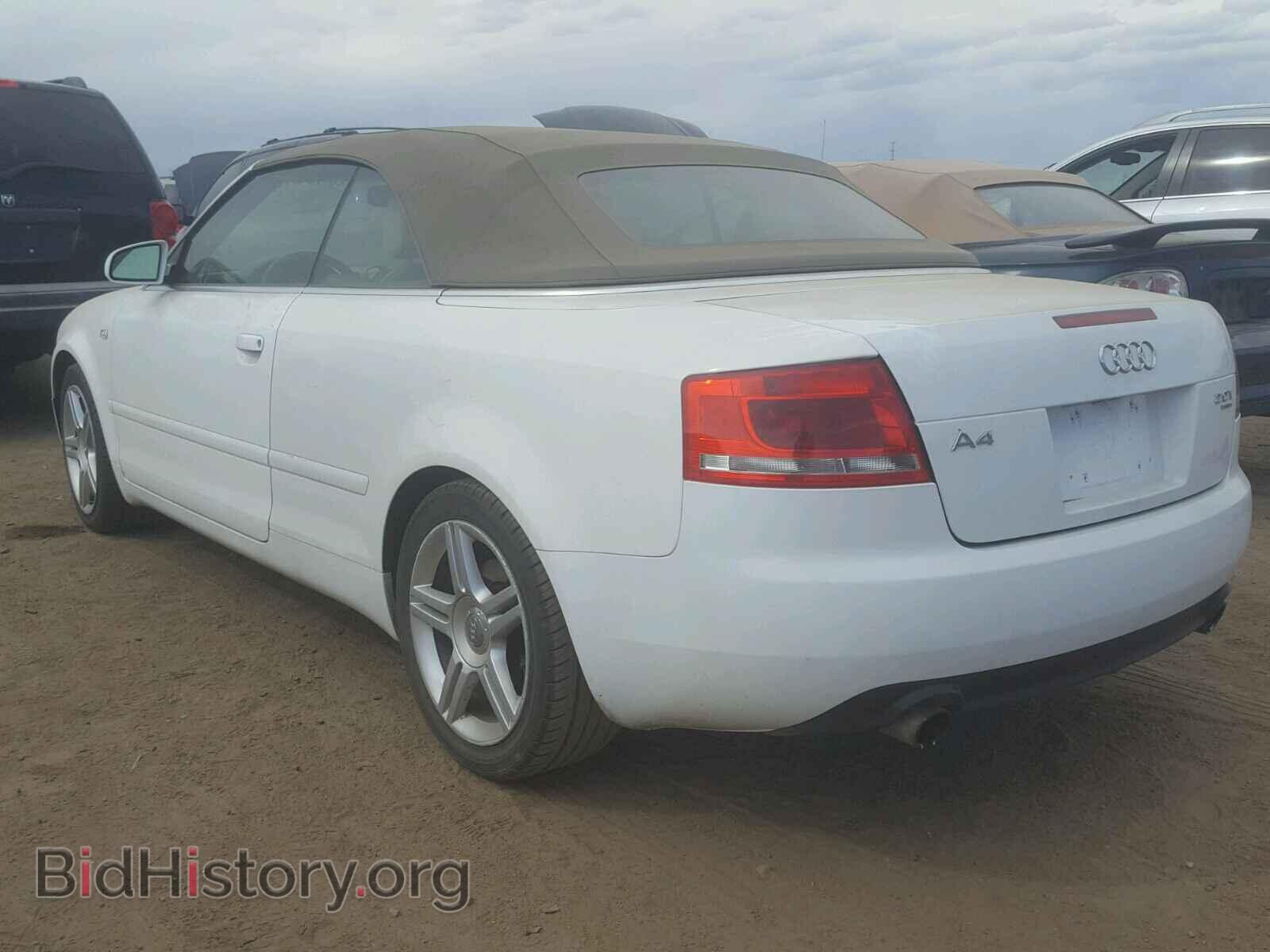 2007 AUDI A4 - VIN: WAUDF48H37K024340 - Photo 3