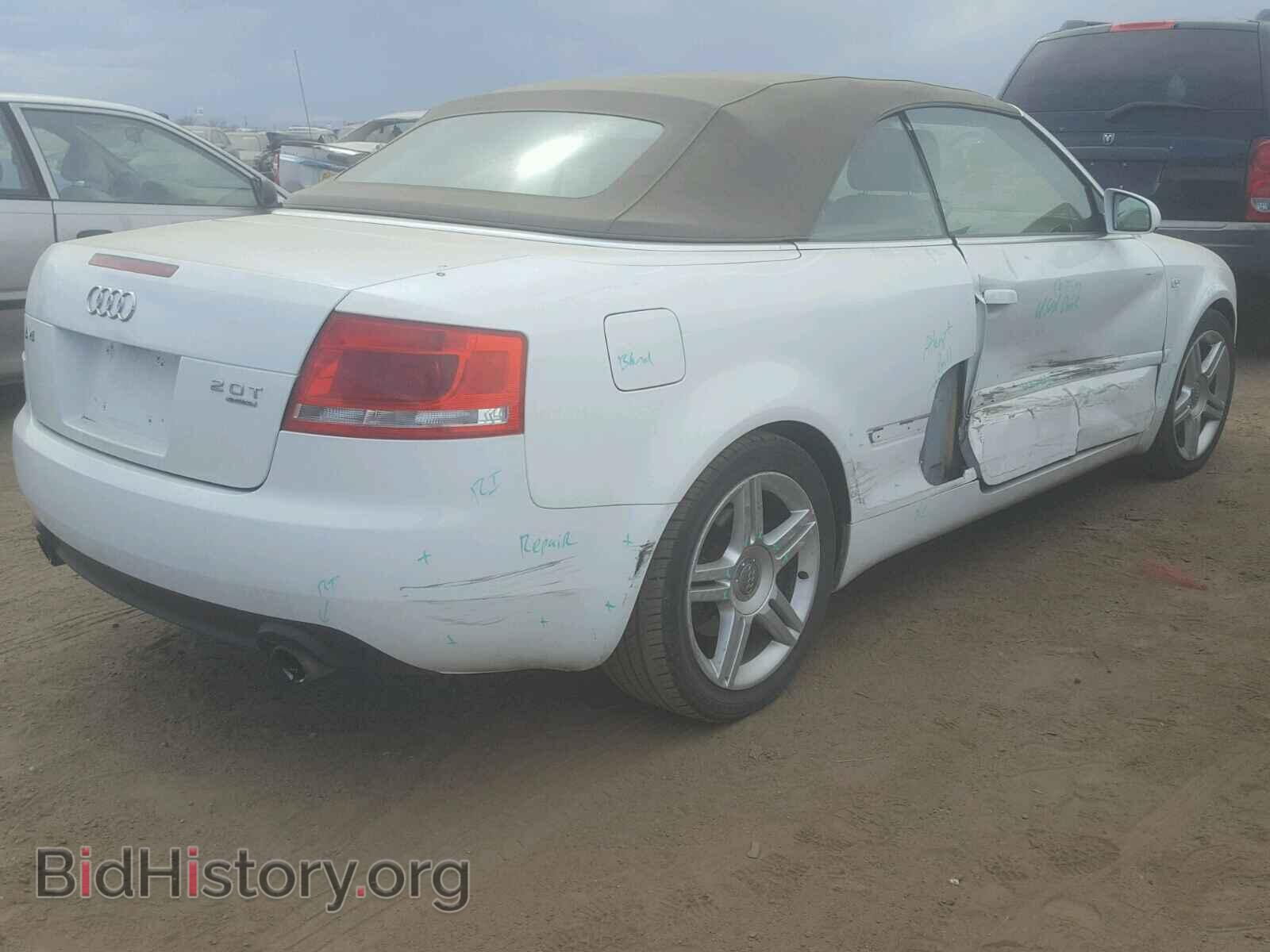 2007 AUDI A4 - VIN: WAUDF48H37K024340 - Photo 4