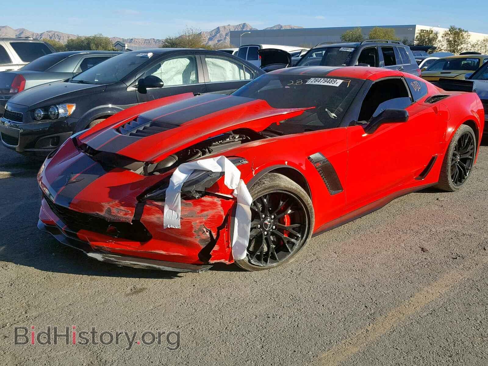 2015 CHEVROLET CORVETTE - VIN: 1G1YR2D67F5602417 - Фото 2