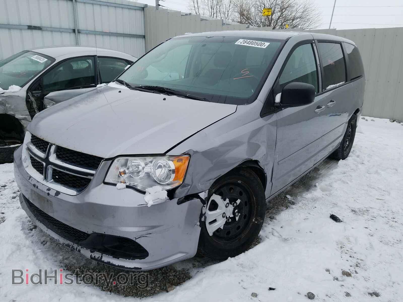 2014 DODGE CARAVAN - VIN: 2C4RDGBGXER311950 - Фото 2
