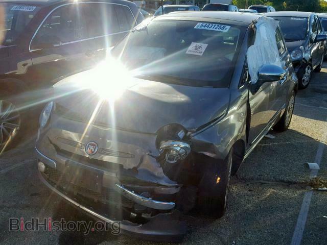 2012 FIAT 500 - VIN: 3C3CFFCR3CT330526 - Фото 2