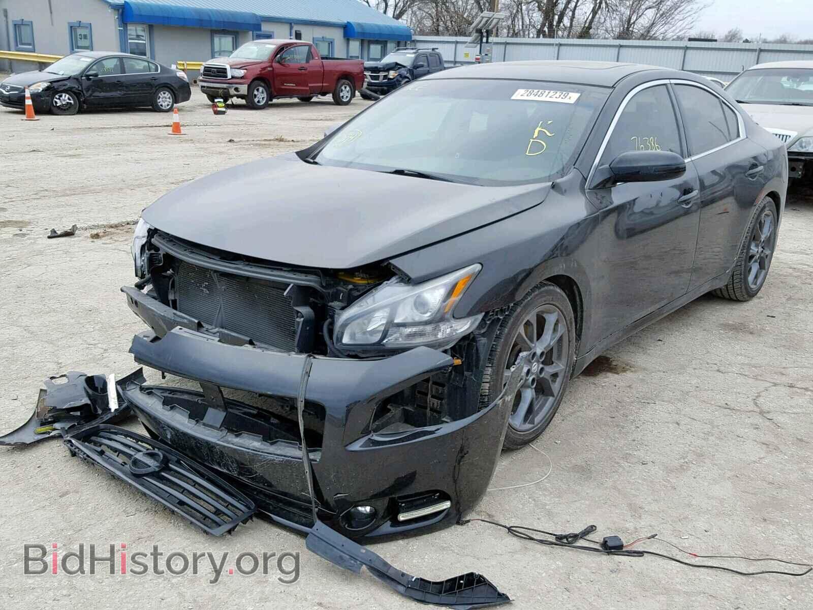 2012 NISSAN MAXIMA S - VIN: 1N4AA5AP8CC825626 - Фото 2