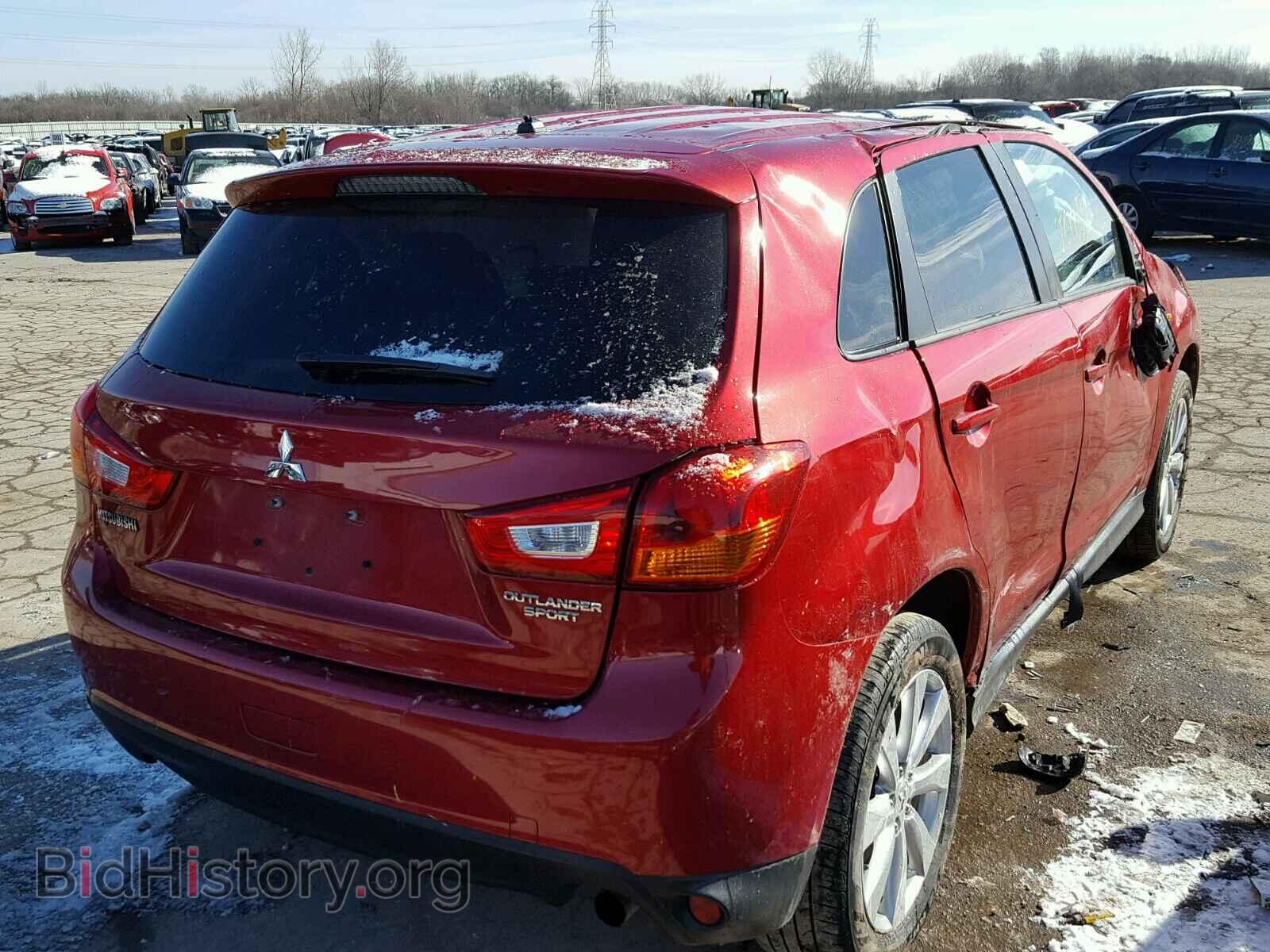 2015 MITSUBISHI OUTLANDER - VIN: 4A4AP3AU3FE031430 - Фото 4