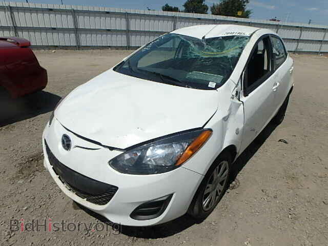 2014 MAZDA 2 - VIN: JM1DE1KZ7E0182288 - Фото 2