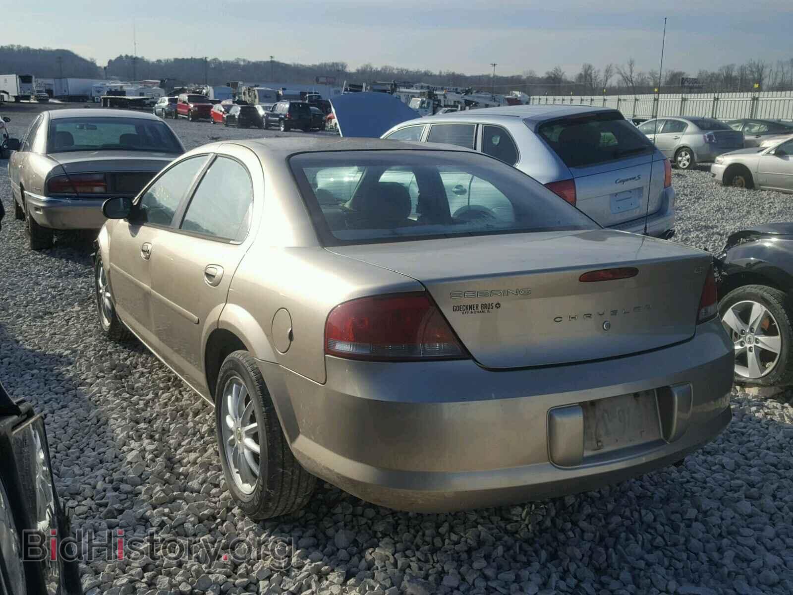 2002 CHRYSLER SEBRING - VIN: 1C3EL46X52N227025 - Фото 3