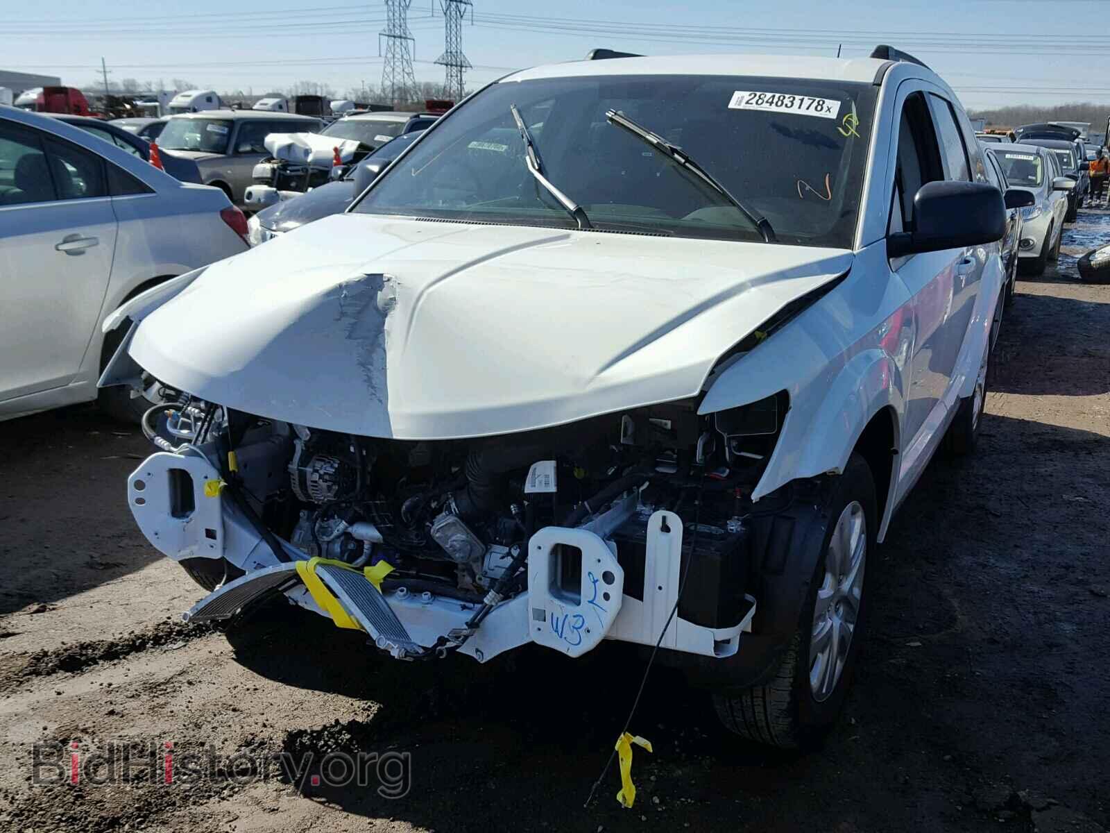 2017 DODGE JOURNEY - VIN: 3C4PDCAB9HT614547 - Фото 2