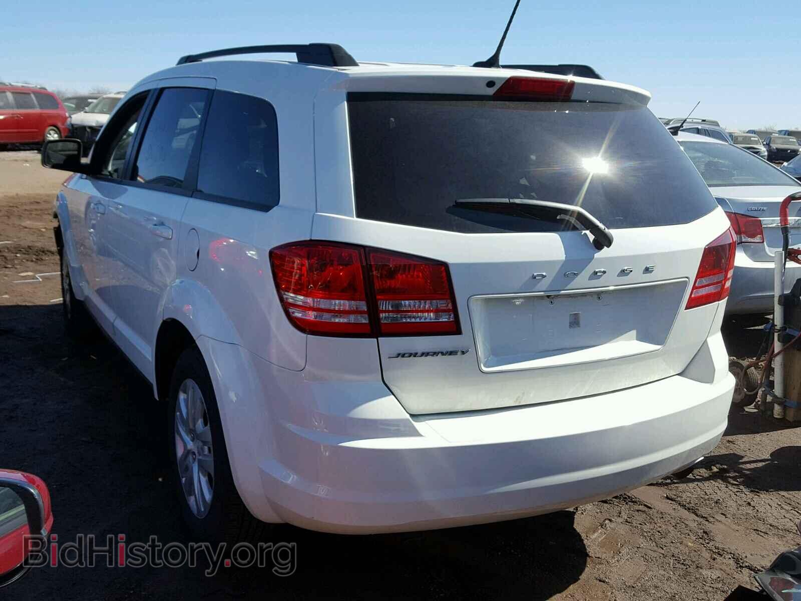 2017 DODGE JOURNEY - VIN: 3C4PDCAB9HT614547 - Фото 3