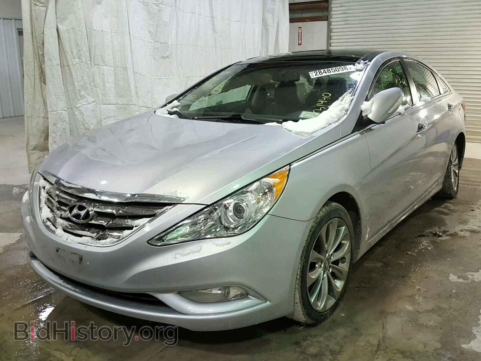 2012 HYUNDAI SONATA - VIN: 5NPEC4AB3CH387252 - Фото 2