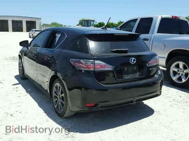 2012 LEXUS CT 200 - VIN: JTHKD5BH3C2085548 - Фото 3
