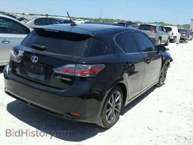 2012 LEXUS CT 200 - VIN: JTHKD5BH3C2085548 - Фото 4