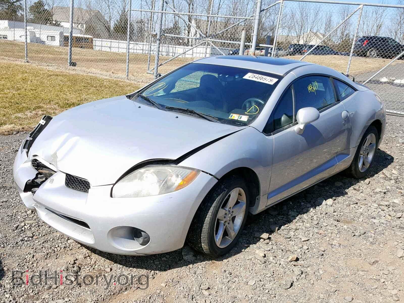 2007 MITSUBISHI ECLIPSE - VIN: 4A3AK24F97E011534 - Photo 2