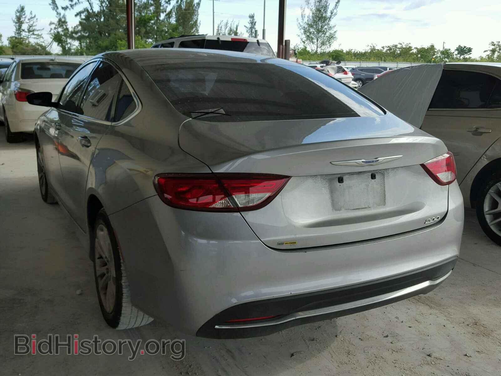 2015 CHRYSLER 200 - VIN: 1C3CCCAB7FN576755 - Фото 3
