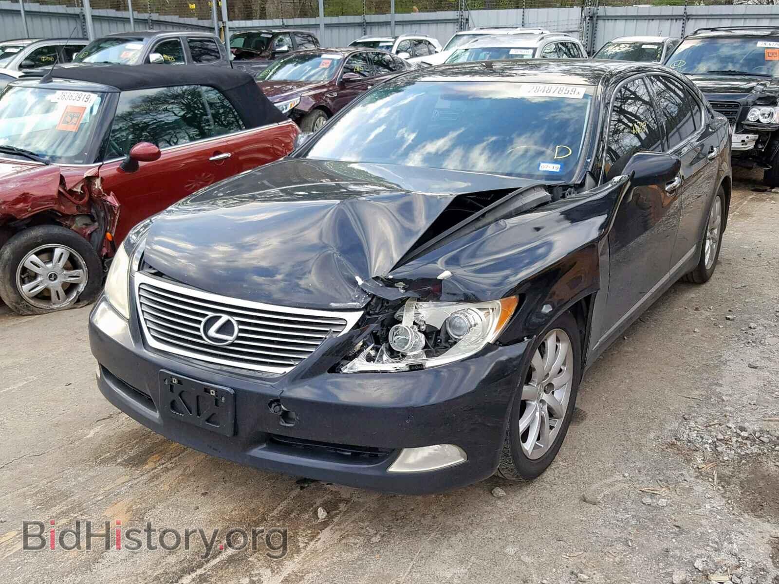 2007 LEXUS LS460 - VIN: JTHBL46F975048059 - Фото 2