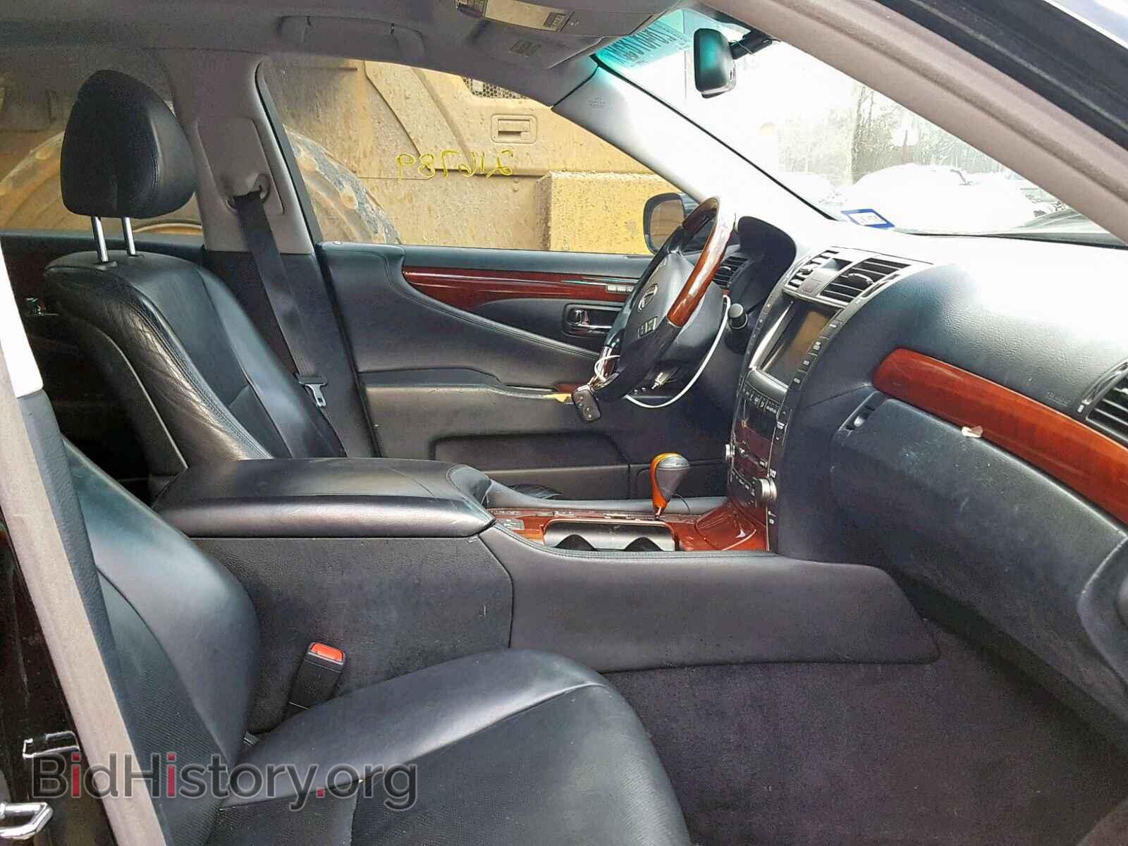 2007 LEXUS LS460 - VIN: JTHBL46F975048059 - Фото 5