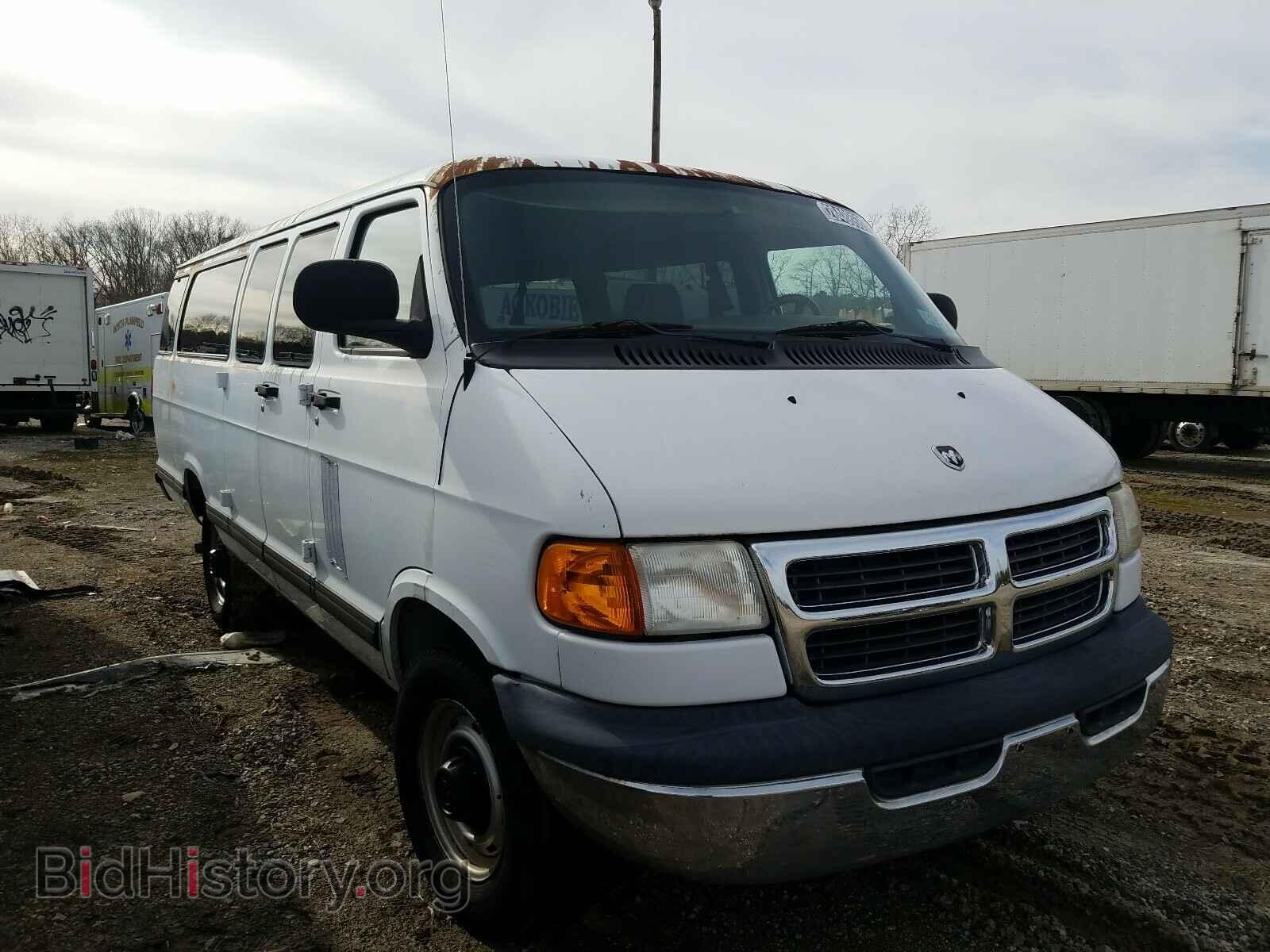 Photo 2B5WB35Z22K123726 - DODGE RAM VAN 2002