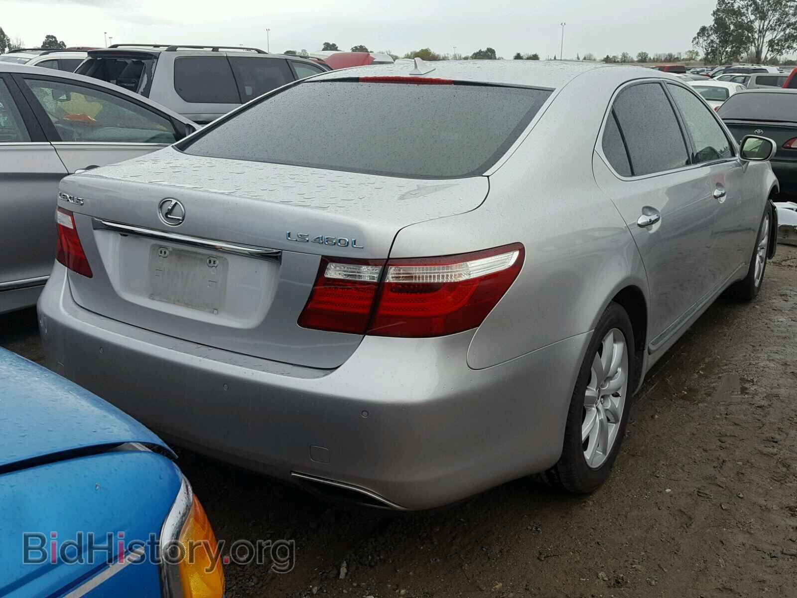 2007 LEXUS LS460 - VIN: JTHGL46F675004199 - Фото 4