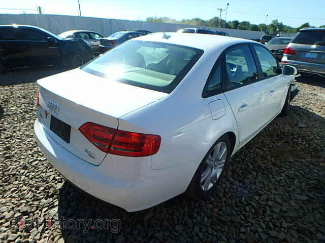 2011 AUDI A4 - VIN: WAUBFAFL5BN007804 - Фото 4