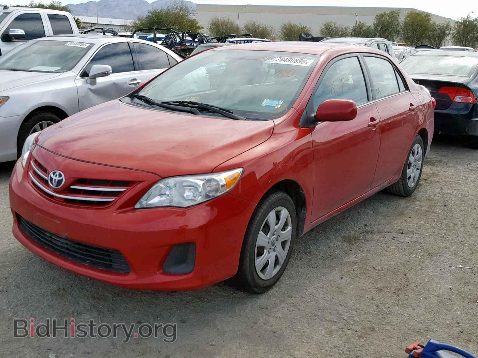 2013 TOYOTA COROLLA BA - VIN: 2T1BU4EE9DC941774 - Фото 2