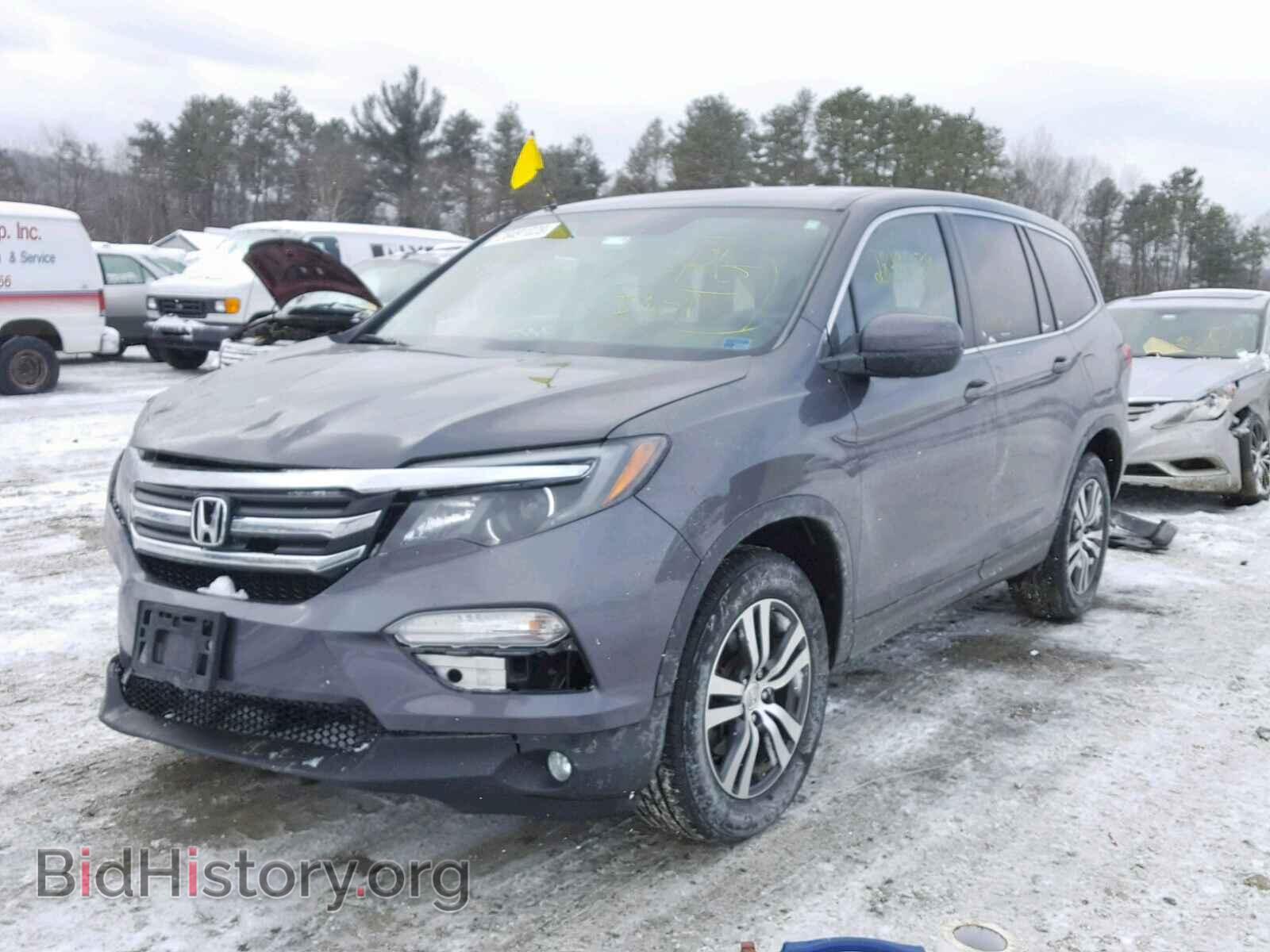 2017 HONDA PILOT EXL - VIN: 5FNYF6H57HB059063 - Фото 2