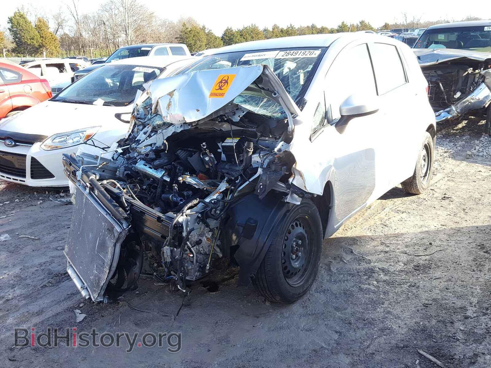 2019 NISSAN VERSA - VIN: 3N1CE2CP3KL358768 - Фото 2
