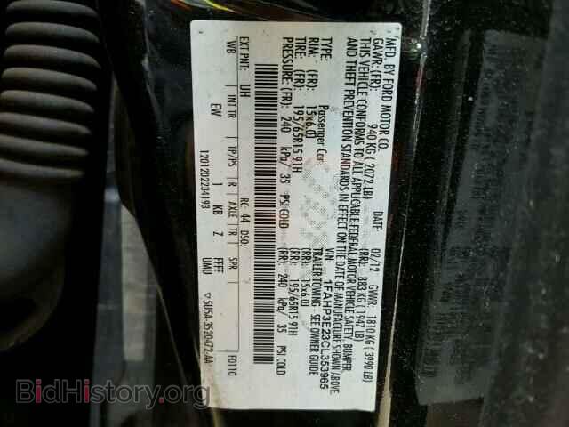 2012 FORD FOCUS - VIN: 1FAHP3E23CL353965 - Photo 10