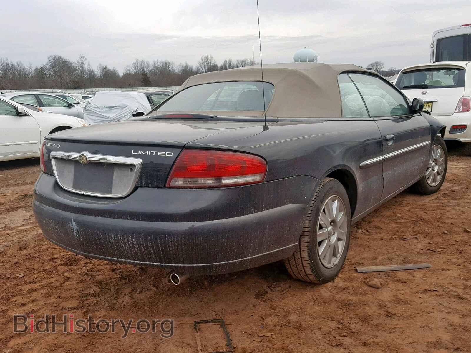 2004 CHRYSLER SEBRING - VIN: 1C3EL65RX4N154574 - Фото 4