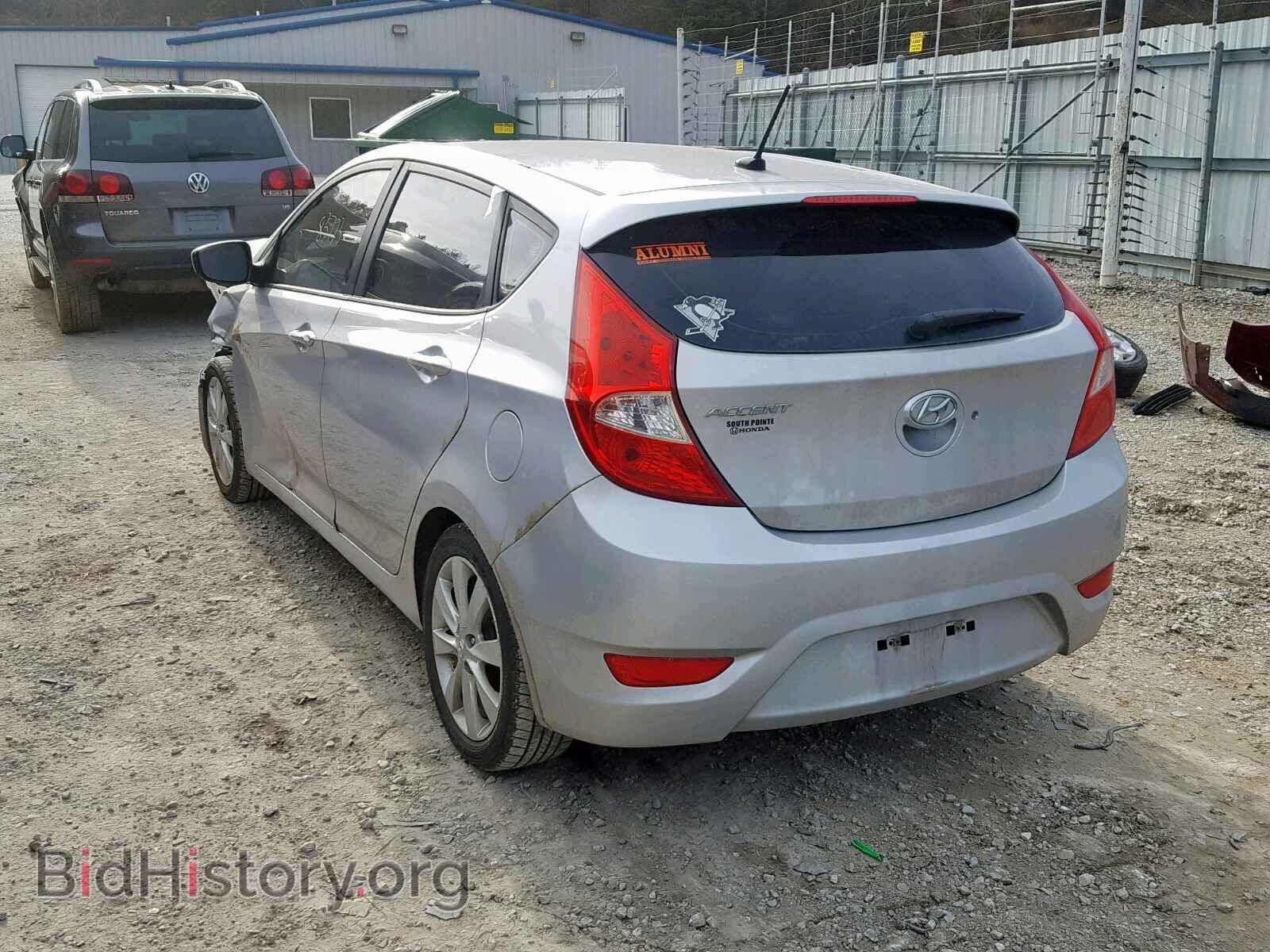 2012 HYUNDAI ACCENT - VIN: KMHCU5AE0CU027751 - Фото 3