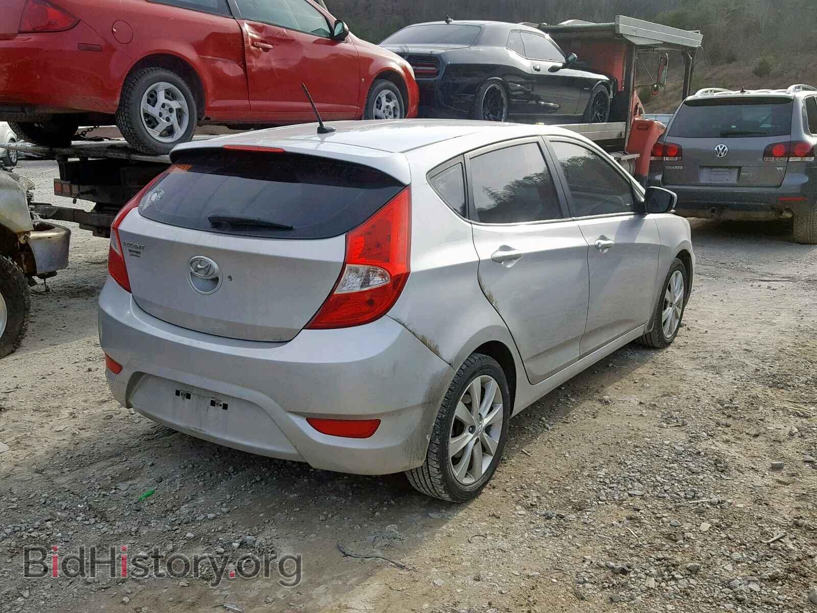 2012 HYUNDAI ACCENT - VIN: KMHCU5AE0CU027751 - Фото 4