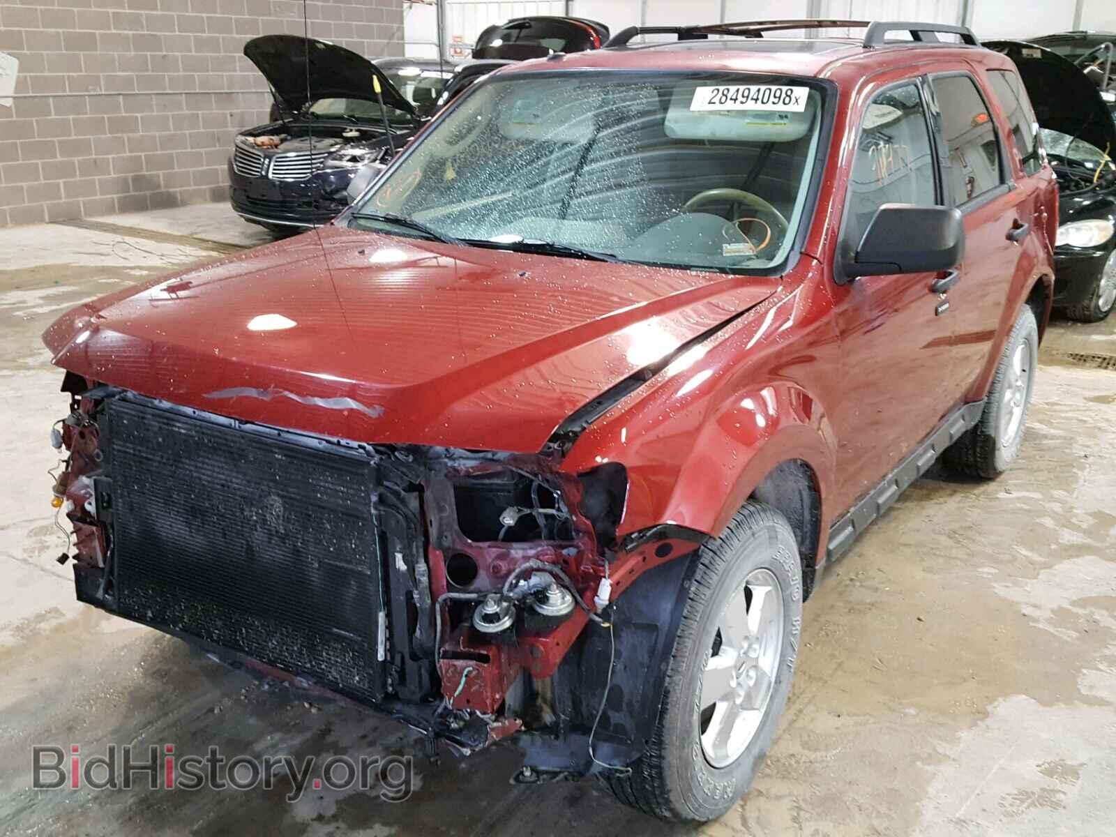 2012 FORD ESCAPE - VIN: 1FMCU0DG2CKA49956 - Фото 2