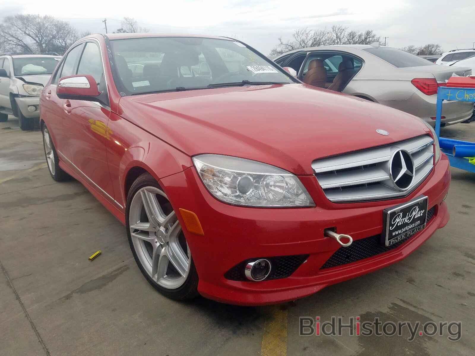 Photo WDDGF54X69R051146 - MERCEDES-BENZ C CLASS 2009