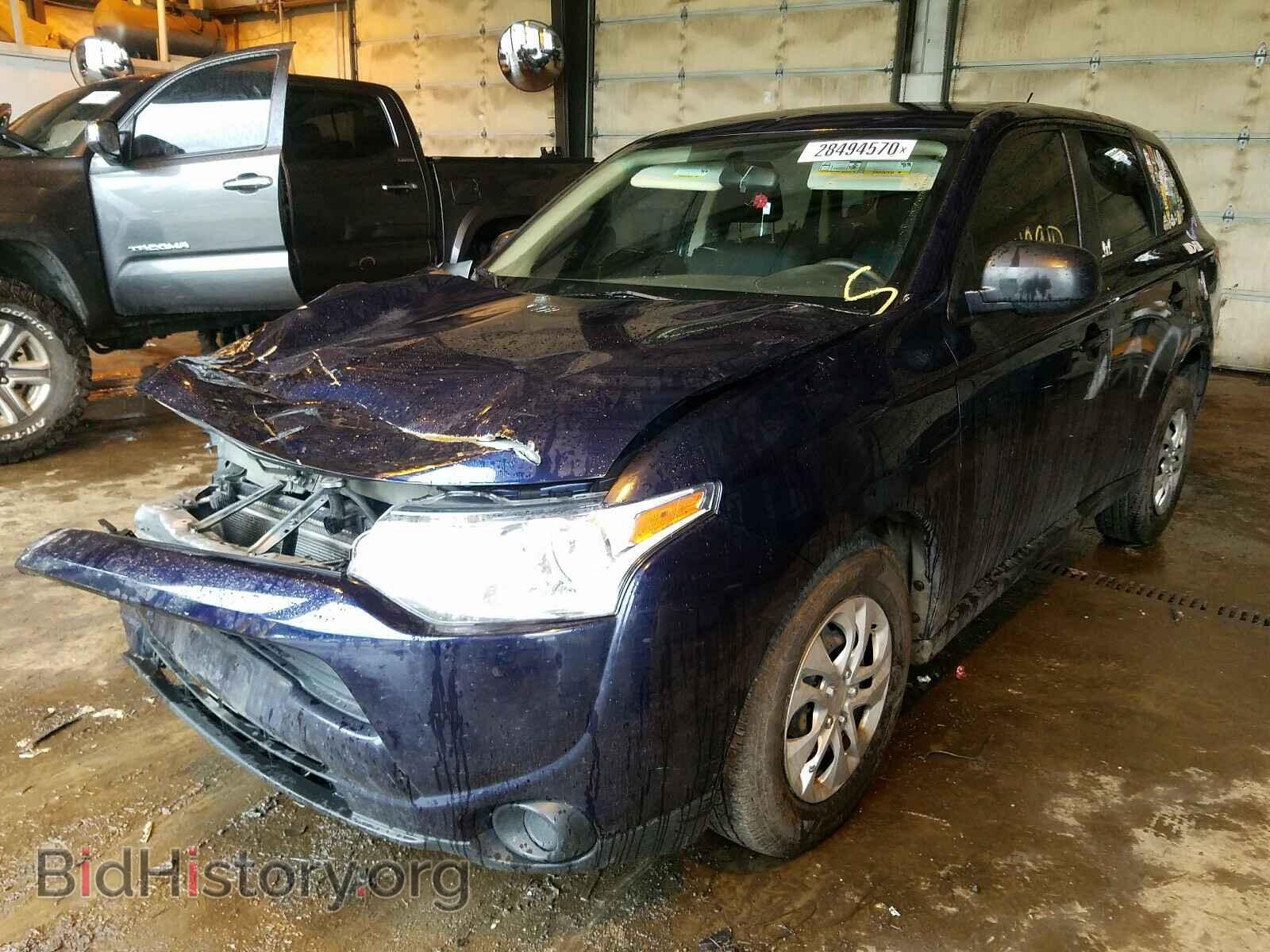 2014 MITSUBISHI OUTLANDER - VIN: JA4AD2A35EZ008024 - Фото 2