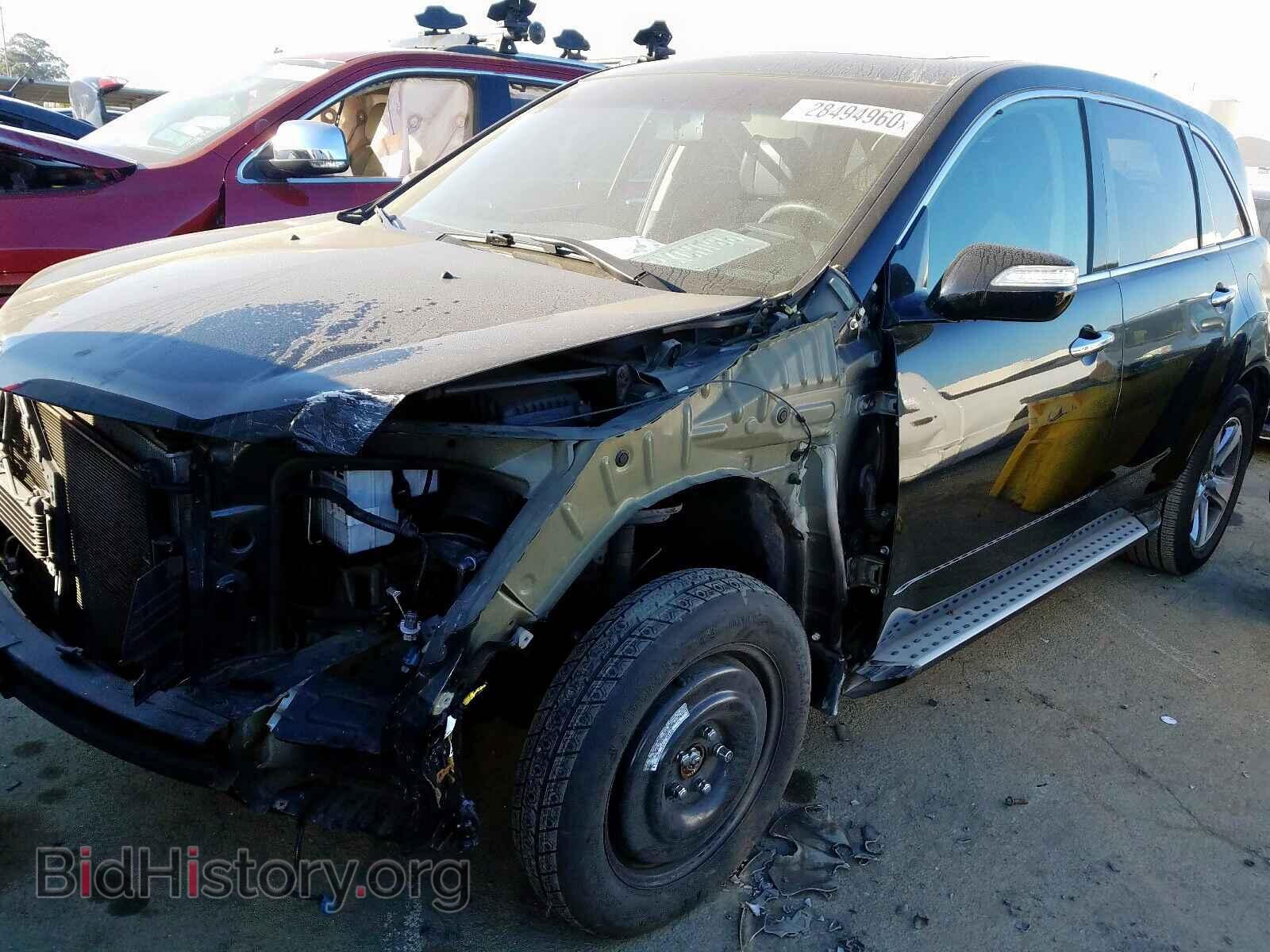 2013 ACURA MDX - VIN: 2HNYD2H28DH502162 - Фото 2