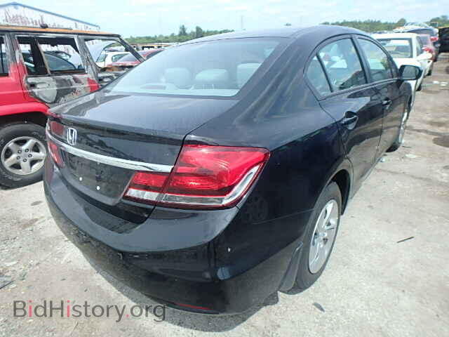 2014 HONDA CIVIC - VIN: 19XFB2F50EE029709 - Фото 4