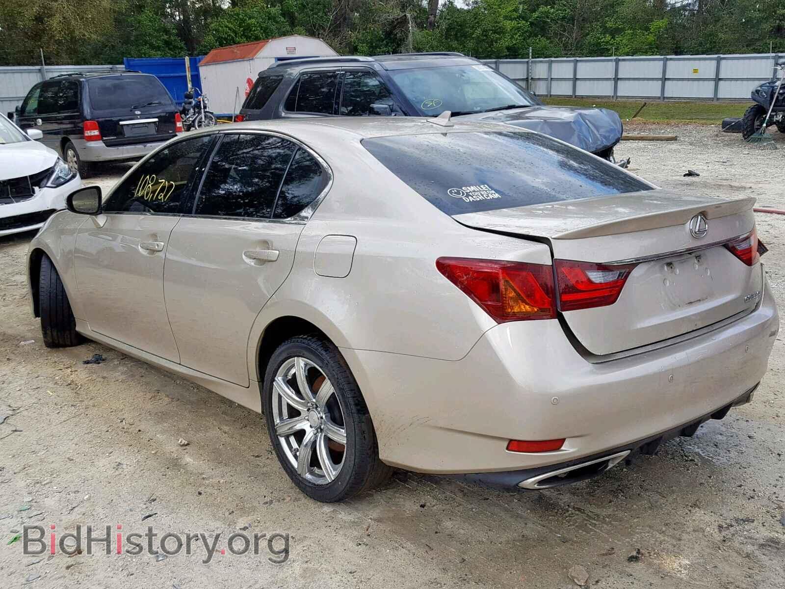 2013 LEXUS GS350 - VIN: JTHBE1BL6D5012653 - Фото 3
