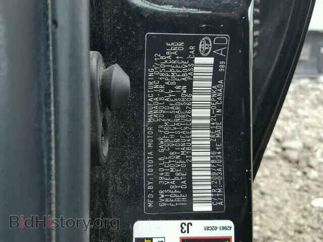2012 TOYOTA COROLLA - VIN: 2T1BU4EE7CC767606 - Фото 10