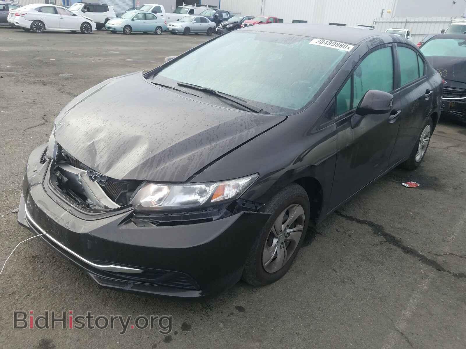 2013 HONDA CIVIC - VIN: 19XFB2F54DE224176 - Фото 2