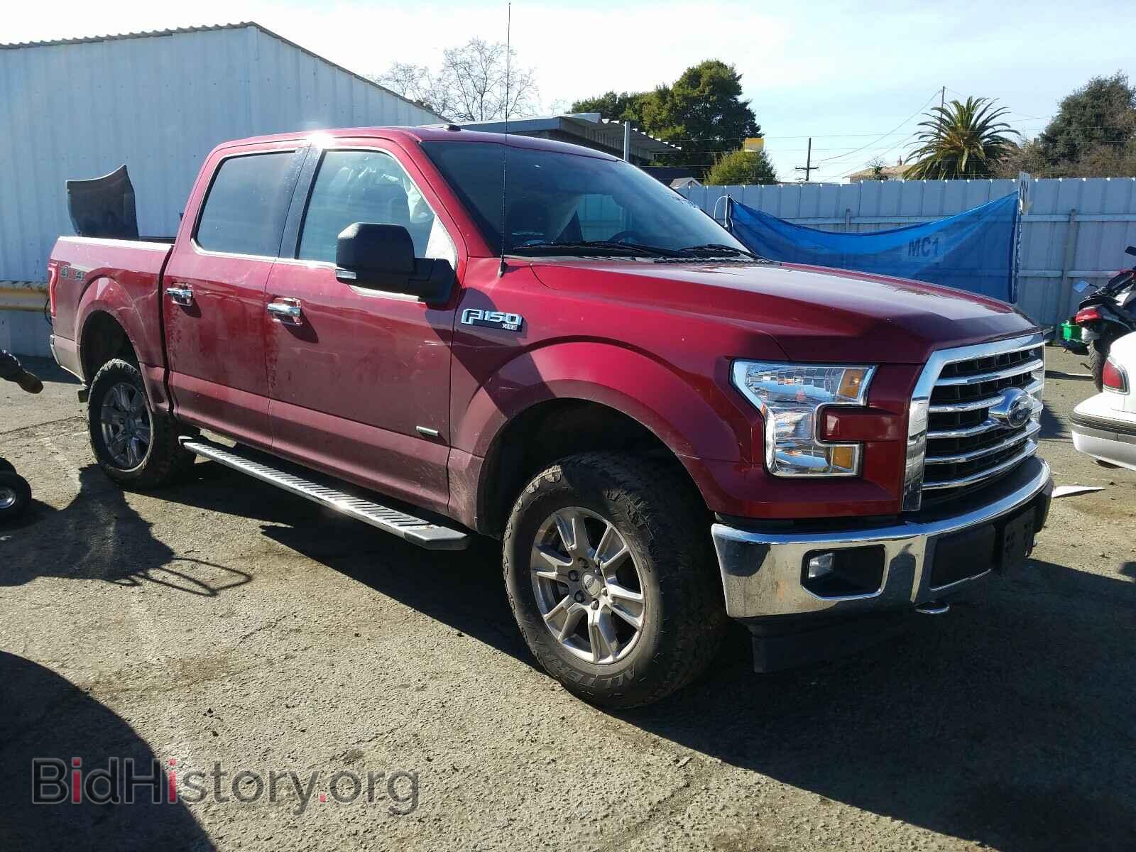 Фотография 1FTEW1EGXHKC19449 - FORD F150 2017