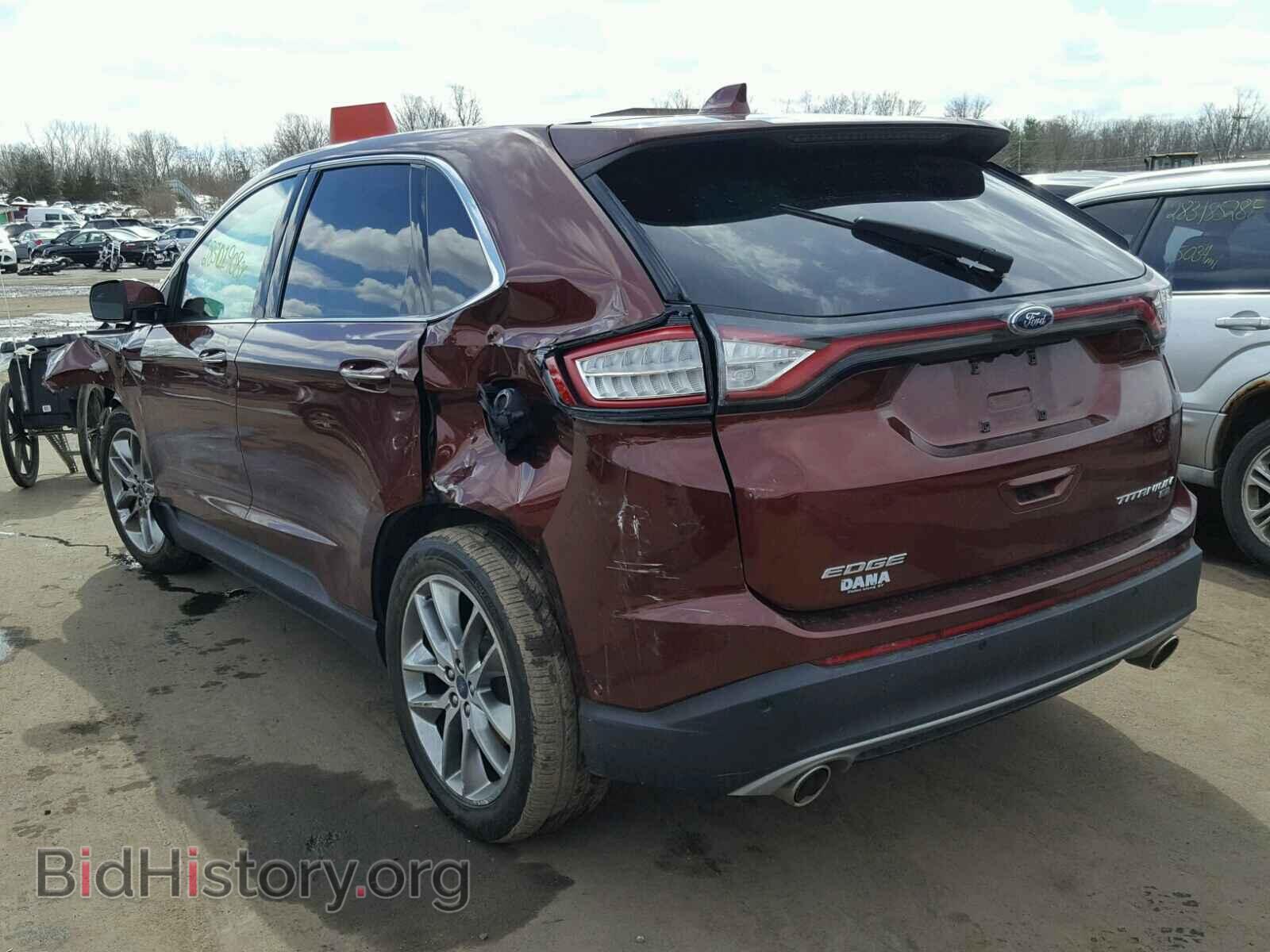 2015 FORD EDGE - VIN: 2FMPK4K88FBB19162 - Фото 3