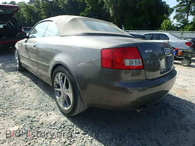 2005 AUDI A4 - VIN: WAUDT48H25K012010 - Фото 3