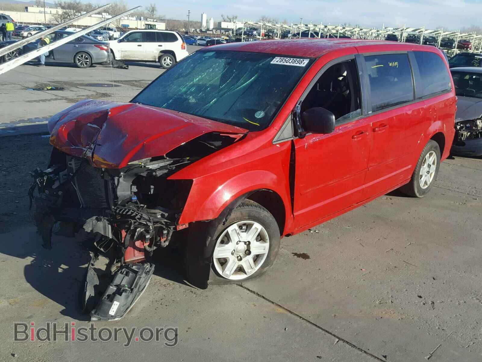 2012 DODGE CARAVAN - VIN: 2C4RDGBG5CR248902 - Фото 2