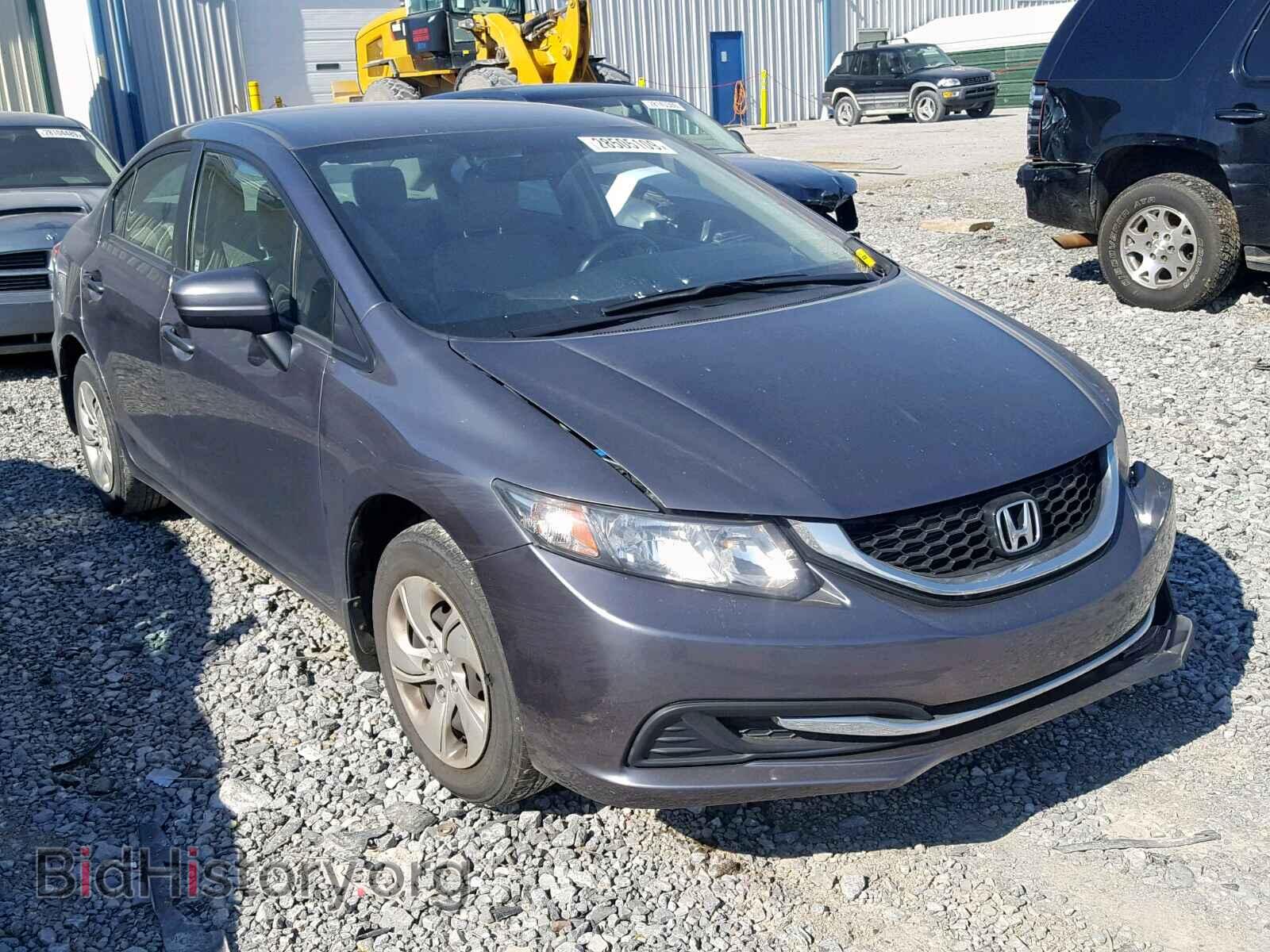 Фотография 19XFB2F58EE079600 - HONDA CIVIC LX 2014