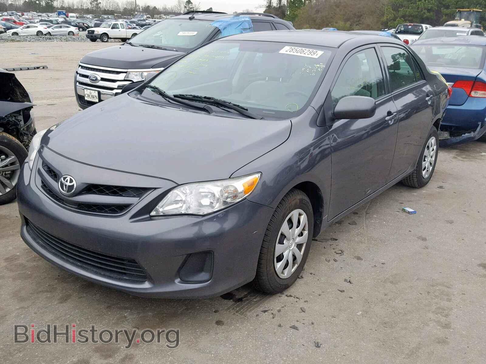 2013 TOYOTA COROLLA BA - VIN: 2T1BU4EE8DC104711 - Фото 2