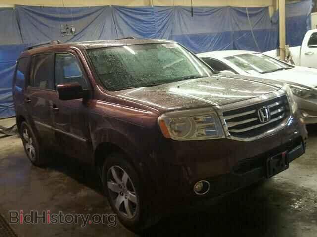 Photo 5FNYF3H91DB025535 - HONDA PILOT 2013