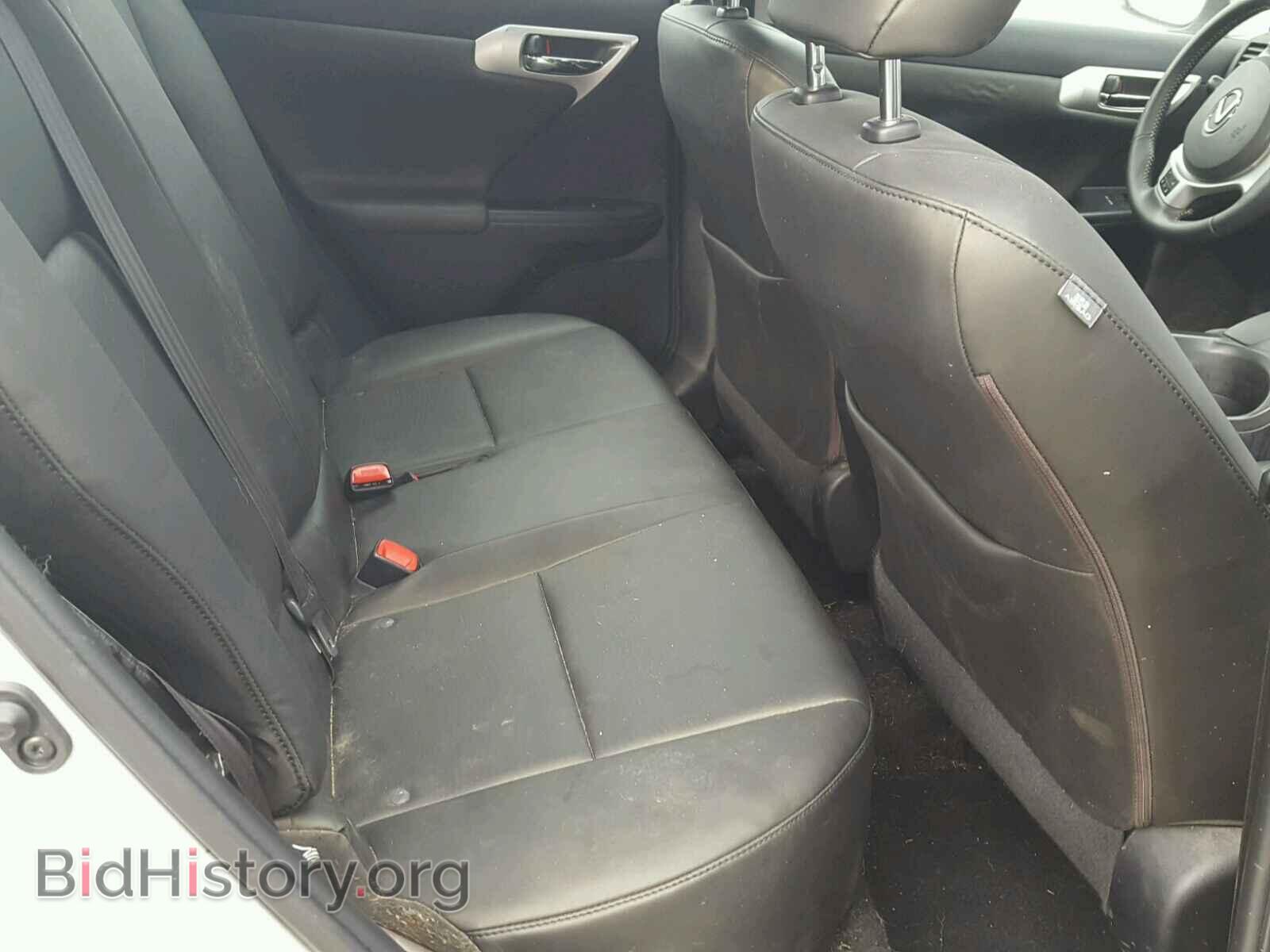 2012 LEXUS CT 200 - VIN: JTHKD5BH5C2101006 - Фото 6