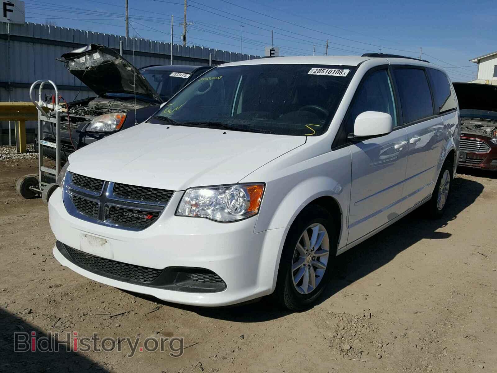 2014 DODGE CARAVAN - VIN: 2C4RDGCGXER233393 - Фото 2