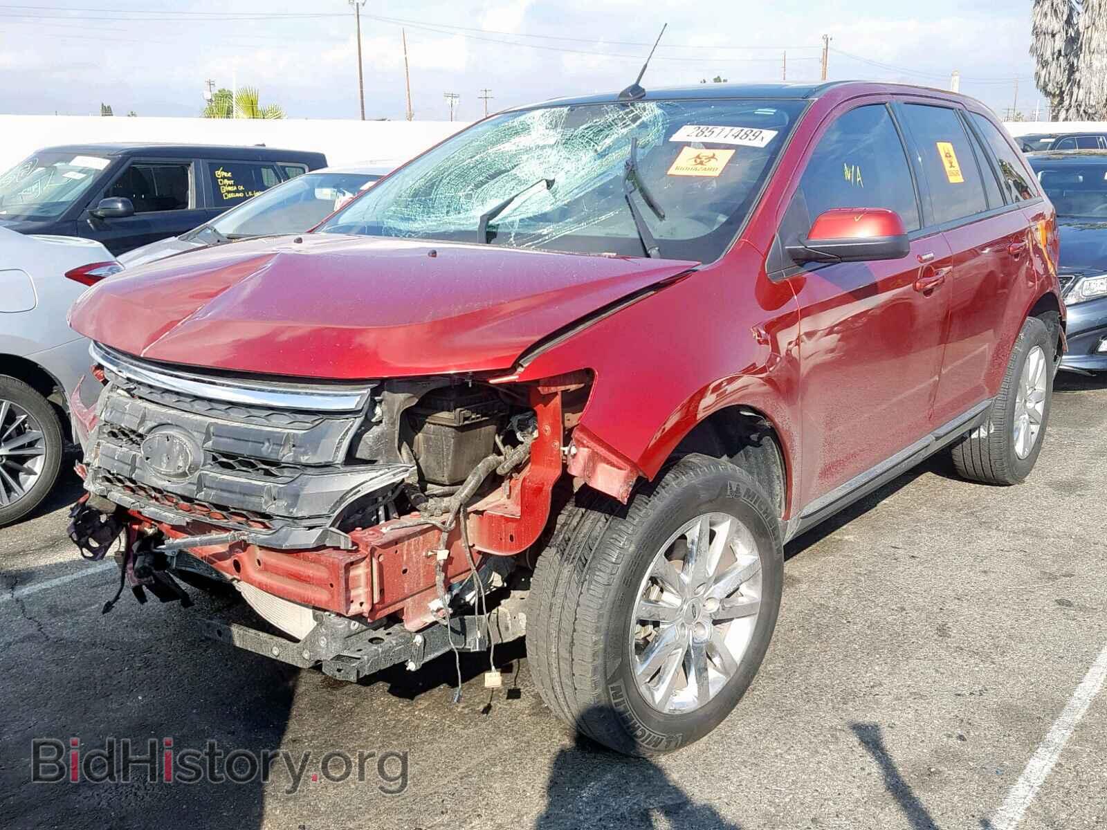 2014 FORD EDGE SEL - VIN: 2FMDK3JC4EBB56467 - Фото 2